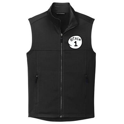 Personalize Bitch 1 2 3 4 5 Custom Number Collective Smooth Fleece Vest