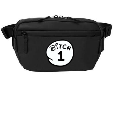 Personalize Bitch 1 2 3 4 5 Custom Number Crossbody Pack