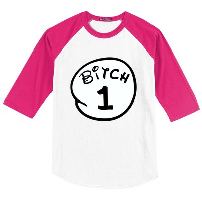 Personalize Bitch 1 2 3 4 5 Custom Number Baseball Sleeve Shirt