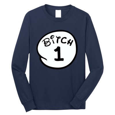 Personalize Bitch 1 2 3 4 5 Custom Number Long Sleeve Shirt