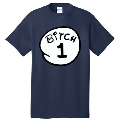 Personalize Bitch 1 2 3 4 5 Custom Number Tall T-Shirt