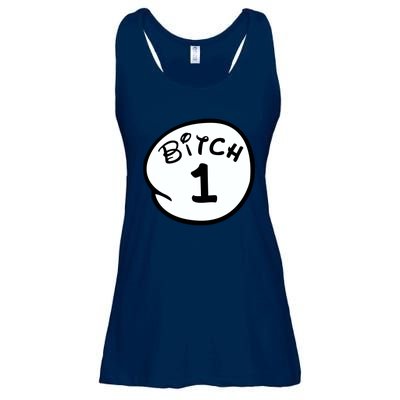 Personalize Bitch 1 2 3 4 5 Custom Number Ladies Essential Flowy Tank