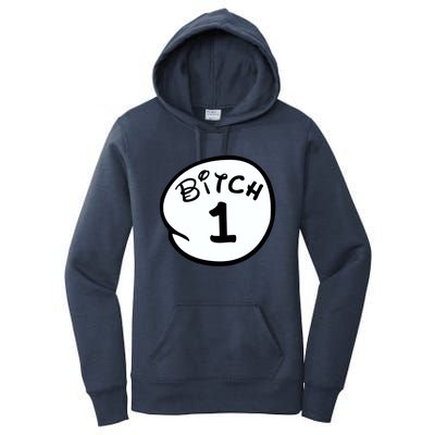 Personalize Bitch 1 2 3 4 5 Custom Number Women's Pullover Hoodie