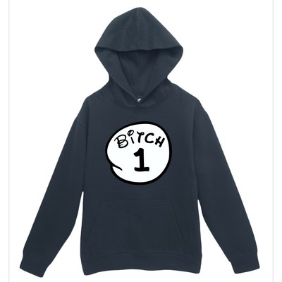 Personalize Bitch 1 2 3 4 5 Custom Number Urban Pullover Hoodie