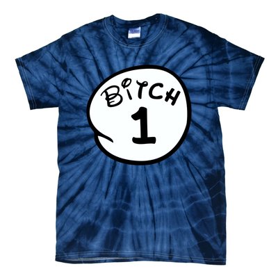 Personalize Bitch 1 2 3 4 5 Custom Number Tie-Dye T-Shirt