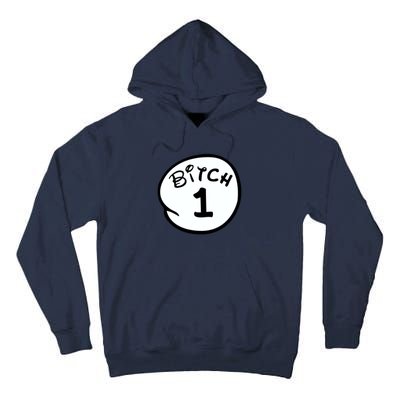 Personalize Bitch 1 2 3 4 5 Custom Number Tall Hoodie