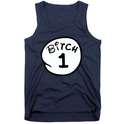 Personalize Bitch 1 2 3 4 5 Custom Number Tank Top