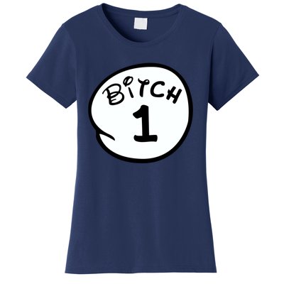 Personalize Bitch 1 2 3 4 5 Custom Number Women's T-Shirt