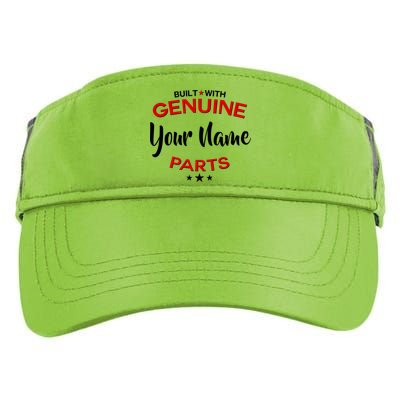 Personalize Built With Genuine Parts Custom Name Adult Drive Performance Visor