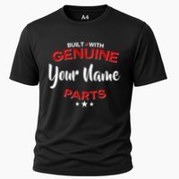 Personalize Built With Genuine Parts Custom Name Cooling Performance Crew T-Shirt