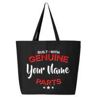 Personalize Built With Genuine Parts Custom Name 25L Jumbo Tote