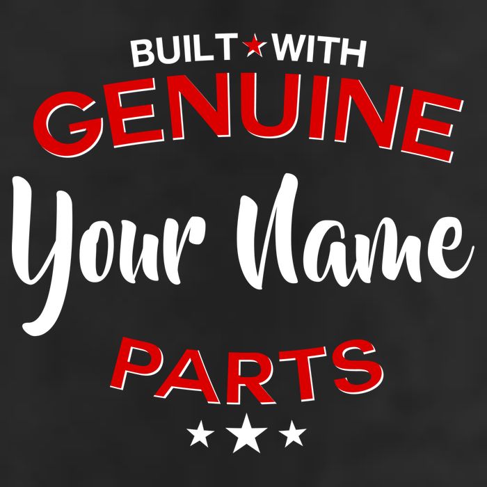 Personalize Built With Genuine Parts Custom Name 25L Jumbo Tote