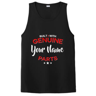Personalize Built With Genuine Parts Custom Name PosiCharge Competitor Tank