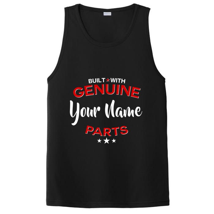 Personalize Built With Genuine Parts Custom Name PosiCharge Competitor Tank