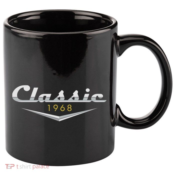 Personalize Classic Birthday Custom Year 11oz C Handle Ceramic Mug