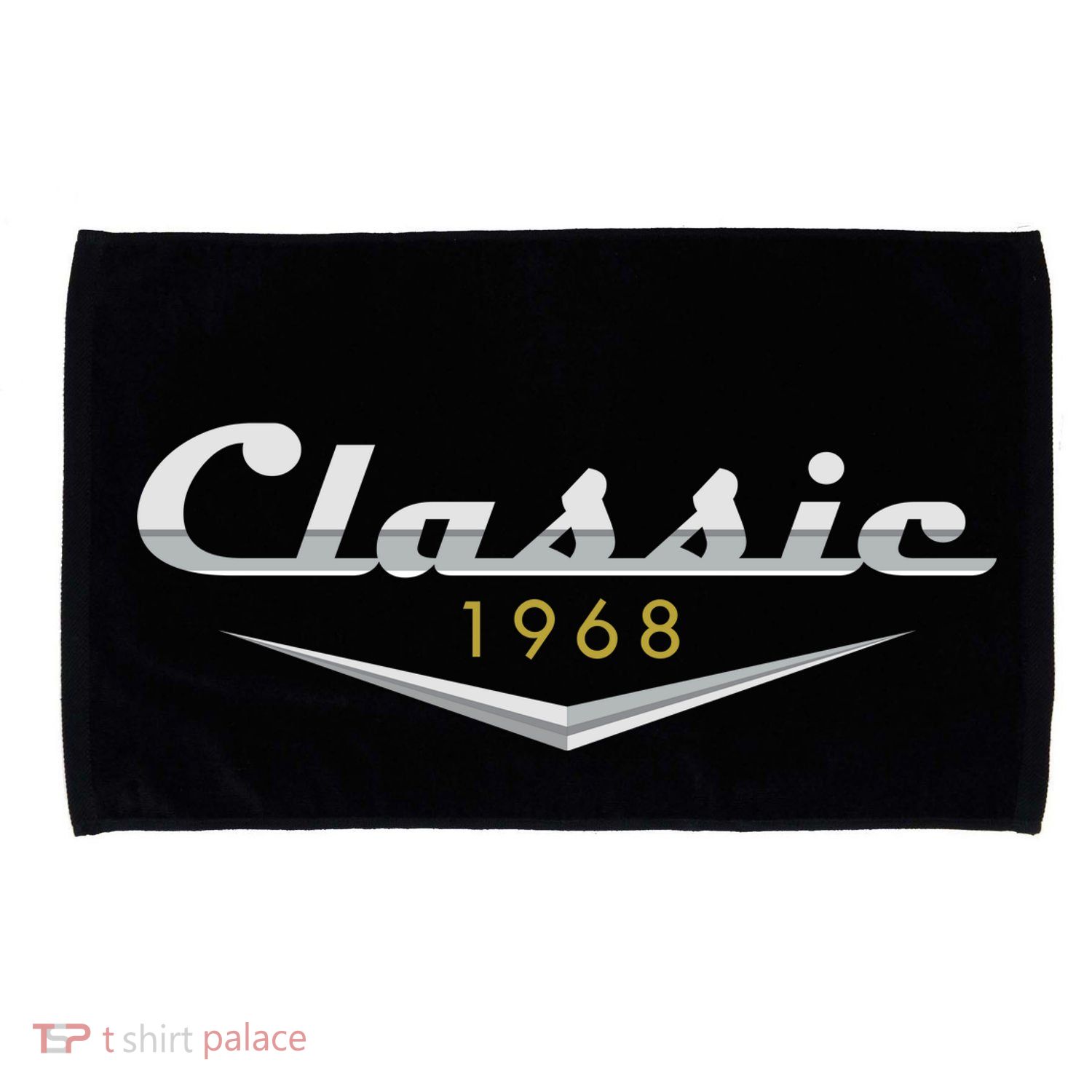 Personalize Classic Birthday Custom Year Microfiber Hand Towel