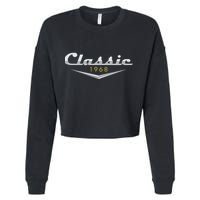 Personalize Classic Birthday Custom Year Cropped Pullover Crew