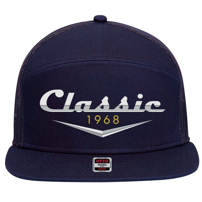 Personalize Classic Birthday Custom Year 7 Panel Mesh Trucker Snapback Hat