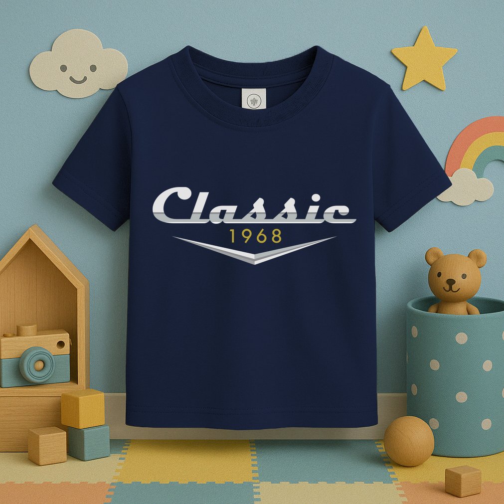 Personalize Classic Birthday Custom Year Toddler T-Shirt