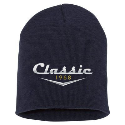 Personalize Classic Birthday Custom Year Short Acrylic Beanie