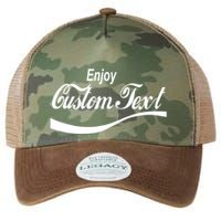 Personalize Enjoy Custom Text Name Spoof Logo Legacy Tie Dye Trucker Hat