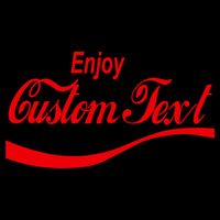 Personalize Enjoy Custom Text Name Spoof Logo Mug