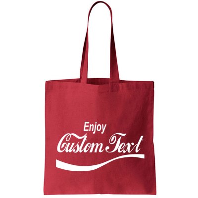 Personalize Enjoy Custom Text Name Spoof Logo Bag