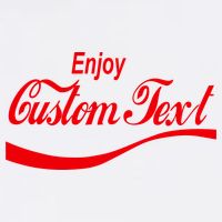Personalize Enjoy Custom Text Name Spoof Logo Garment-Dyed Sweatshirt