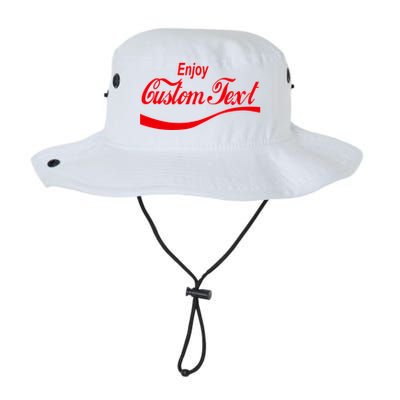 Personalize Enjoy Custom Text Name Spoof Logo Legacy Cool Fit Booney Bucket Hat