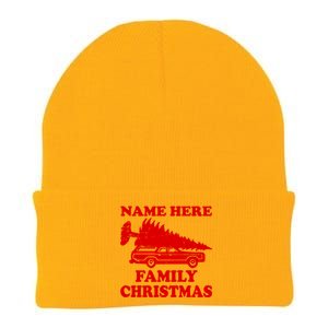 Personalize Family Christmas Custom Knit Cap Winter Beanie