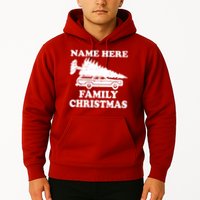 Personalize Family Christmas Custom Hoodie