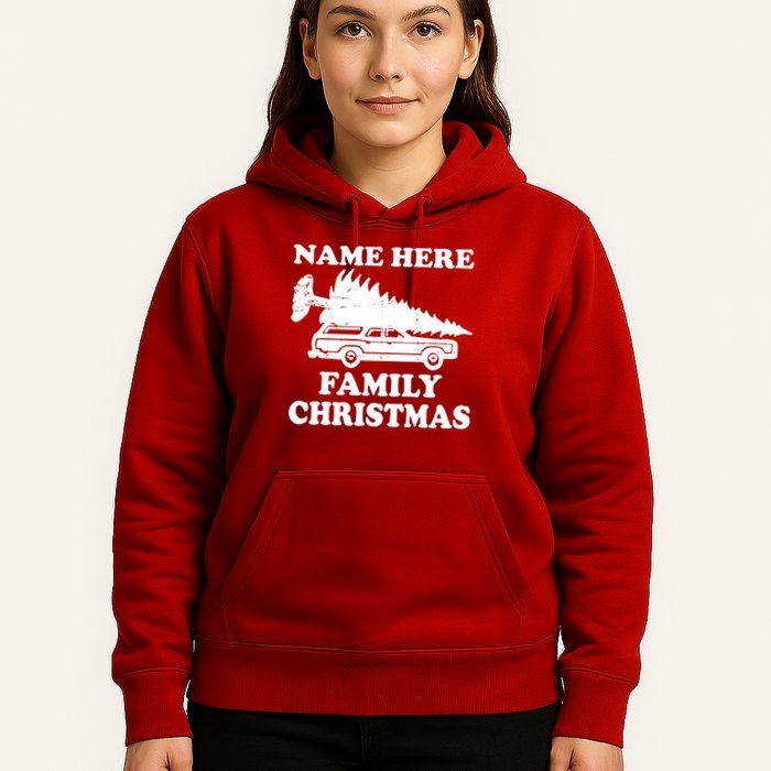 Personalize Family Christmas Custom Hoodie