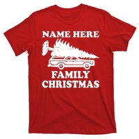 Personalize Family Christmas Custom T-Shirt