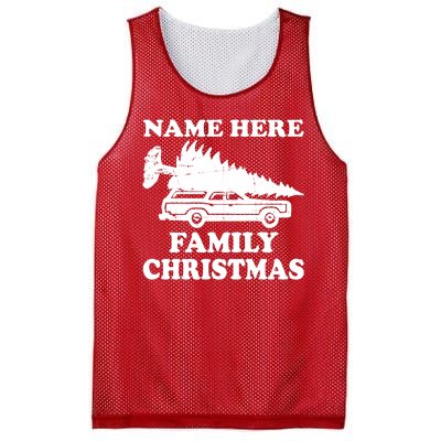 Personalize Family Christmas Custom Mesh Reversible Basketball Jersey Tank