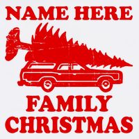 Personalize Family Christmas Custom Garment-Dyed Sweatshirt