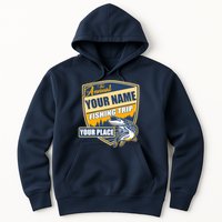 Personalize Fishing Trip Custom Hoodie