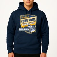 Personalize Fishing Trip Custom Hoodie