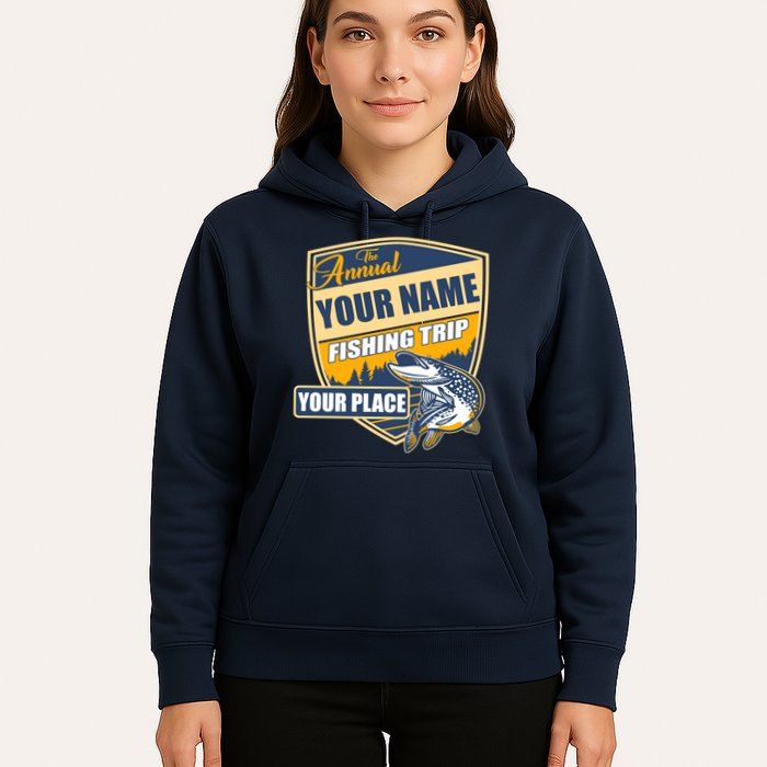Personalize Fishing Trip Custom Hoodie