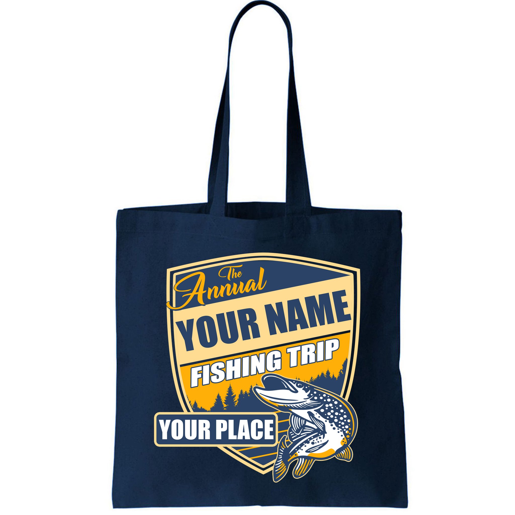 Personalize Fishing Trip Custom Bag