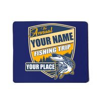 Personalize Fishing Trip Custom Mousepad