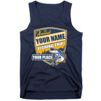 Personalize Fishing Trip Custom Tank Top