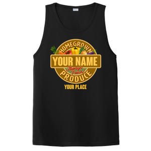 Personalize Home Homegrown Produce Custom Farmer PosiCharge Competitor Tank