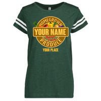 Personalize Home Homegrown Produce Custom Farmer Enza Ladies Jersey Football T-Shirt