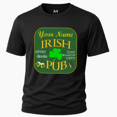 Personalize Irish Pub St Patricks Day Custom Performance Shirt