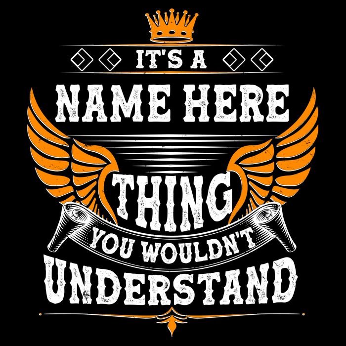 Personalize It's A Name Thing You Wouldn't Understand Custom Performance Long Sleeve Polo