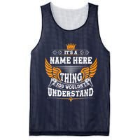 Personalize It's A Name Thing You Wouldn't Understand Custom Mesh Reversible Basketball Jersey Tank