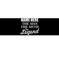 Personalize Name The Man Myth Legend Custom Bumper Sticker