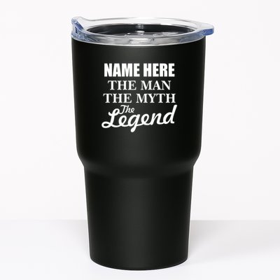 Personalize Name The Man Myth Legend Custom Tumbler