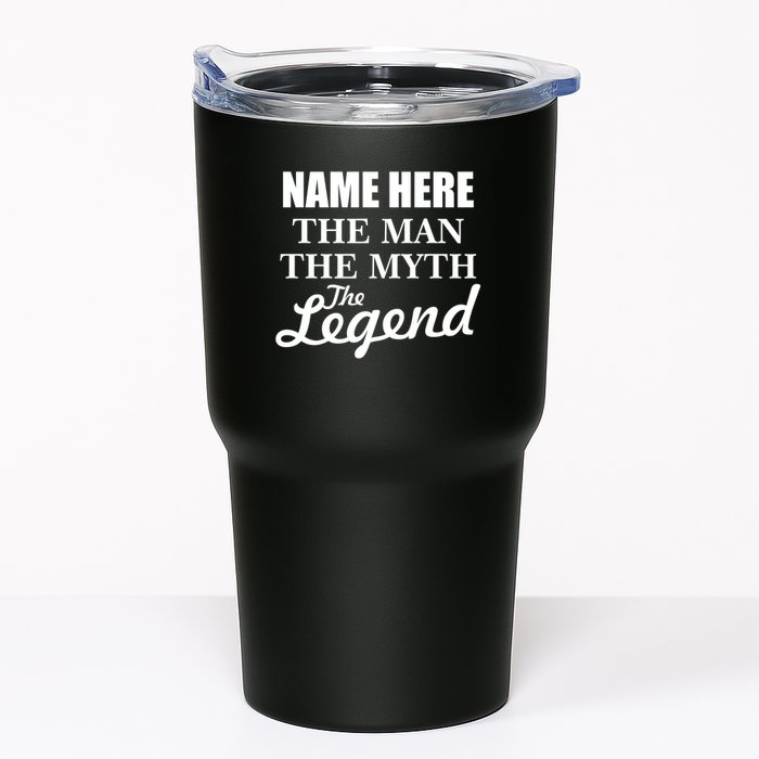 Personalize Name The Man Myth Legend Custom Tumbler