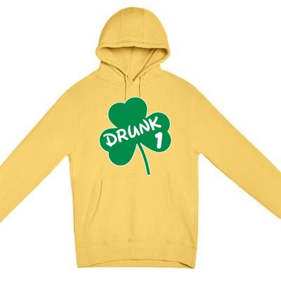 Personalize St Patricks Day Matching Custom Drunk Premium Pullover Hoodie